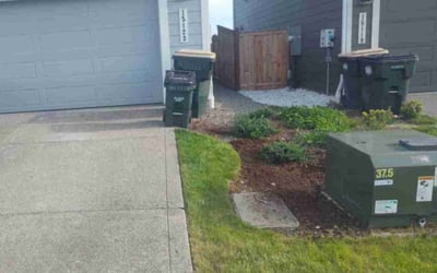 Photo of Louis R.'s yard after getting landscaping in Rochester, WA