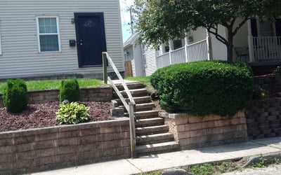 Photo of Andy G.'s yard after getting landscaping in Williamsport, OH