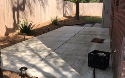Photo of Tara H.'s yard after getting landscaping in Stockdale, TX