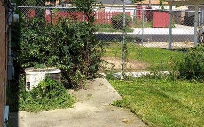 Photo of Darlene S.'s yard after getting landscaping in Bloomington, IL