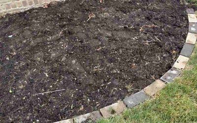 Photo of Tyler B.'s yard after getting landscaping in Zionsville, IN