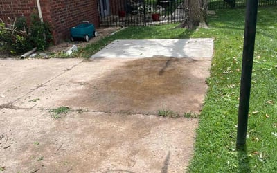 Photo of Gina C.'s yard after getting landscaping in Newalla, OK