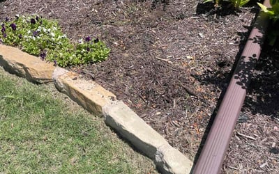 Photo of Angela W.'s yard after getting landscaping in Mansfield, TX