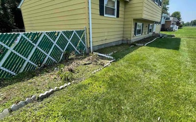 Photo of Michelle D.'s yard after getting landscaping in Marlton, NJ