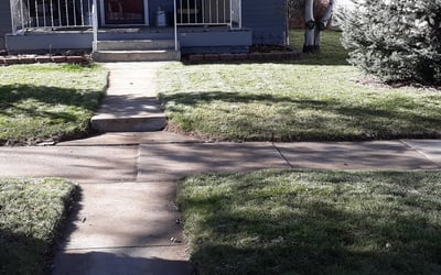 Photo of Erin C.'s yard after getting landscaping in Strasburg, CO
