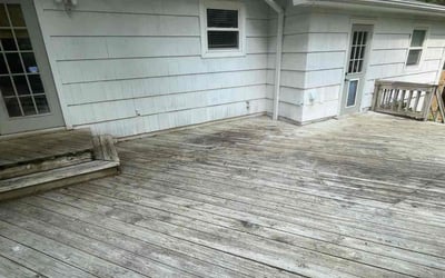 Photo of Katie W.'s yard after getting landscaping in Florence, MS