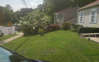 Photo of Sharon M.'s yard after getting landscaping in Fort Washington, MD