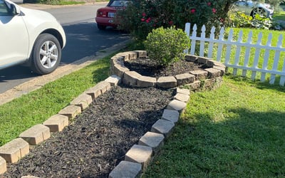 Photo of Rosa l.'s yard after getting landscaping in Great Falls, VA