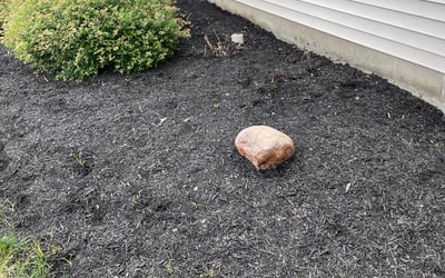 Photo of Susan P.'s yard after getting landscaping in Galena, OH