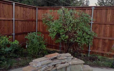 Photo of Mckenzie G.'s yard after getting landscaping in Merit, TX