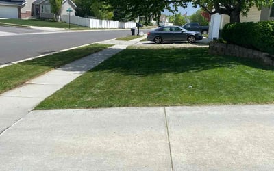 Photo of Mark B.'s yard after getting landscaping in Herriman, UT