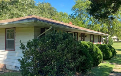 Photo of Brandon B.'s yard after getting landscaping in Wilsons, VA