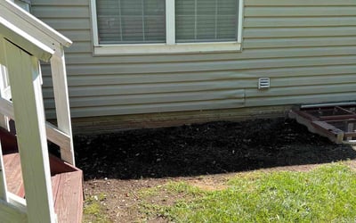 Photo of Cristina G.'s yard after getting landscaping in Bel Alton, MD