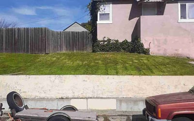 Photo of Robert j.'s yard after getting lawn care in Vallejo, CA