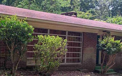 Photo of Jennifer T.'s yard after getting landscaping in Faith, NC