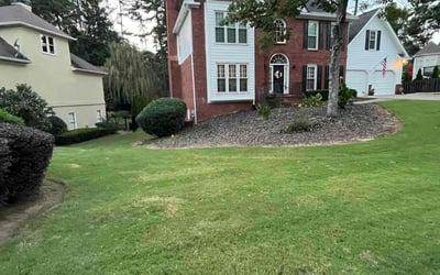 Photo of Mark S.'s yard after getting landscaping in Molena, GA