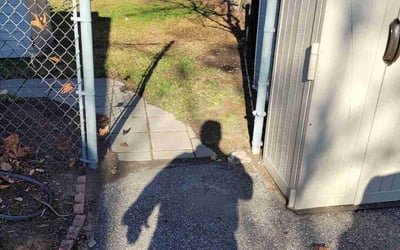 Photo of Melissa D.'s yard after getting landscaping in Pelham, NH