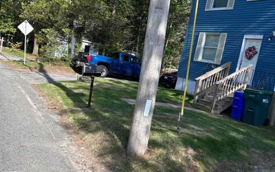 Photo of Brittany F.'s yard after getting landscaping in Attleboro, MA