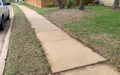 Photo of Sean B.'s yard after getting landscaping in Dale, TX