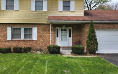 Photo of Carolyn B.'s yard after getting landscaping in Corning, OH