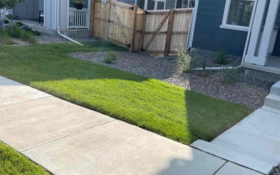 Photo of Matt B.'s yard after getting landscaping in Carbondale, CO