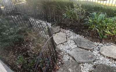 Photo of Jeanie Z.'s yard after getting landscaping in Folsom, LA
