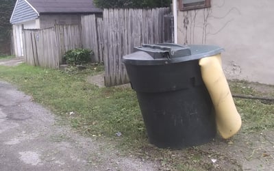 Photo of Amy D.'s yard after getting landscaping in Heath, OH