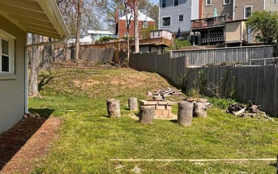 Photo of Richard R.'s yard after getting landscaping in Reva, VA