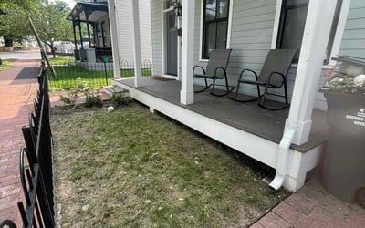 Photo of Justin C.'s yard after getting landscaping in Boyce, VA