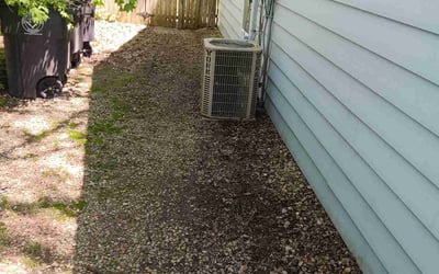 Photo of Chris R.'s yard after getting landscaping in Bluffton, IN