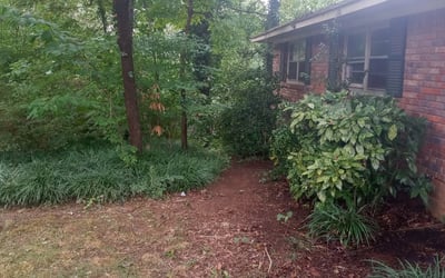 Photo of Laura S.'s yard after getting landscaping in Bremen, GA