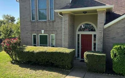 Photo of Beth S.'s yard after getting landscaping in Walburg, TX