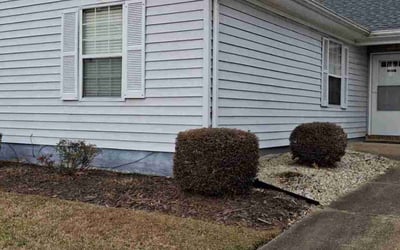 Photo of Dan S.'s yard after getting landscaping in White Marsh, VA