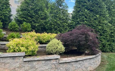 Photo of Suzanne B.'s yard after getting landscaping in Emmitsburg, MD