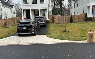 Photo of Vanessa S.'s yard after getting landscaping in Jeffersonton, VA