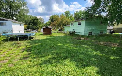 Photo of Adam G.'s yard after getting landscaping in Jacksontown, OH