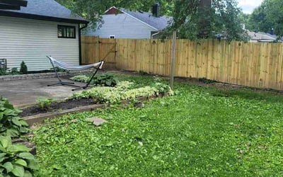 Photo of William M.'s yard after getting landscaping in Whiteland, IN