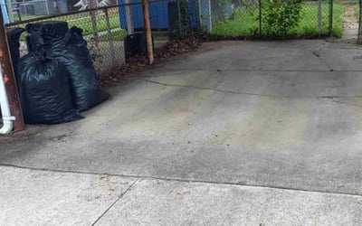 Photo of Felicia M.'s yard after getting landscaping in Dundalk, MD