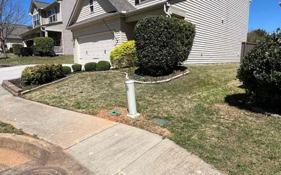 Photo of Scott A.'s yard after getting landscaping in Clinton, SC
