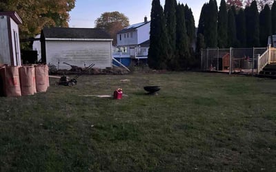 Photo of Dina F.'s yard after getting landscaping in Southbury, CT