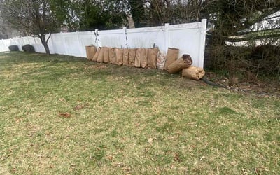 Photo of Megan D.'s yard after getting landscaping in Hatfield, PA