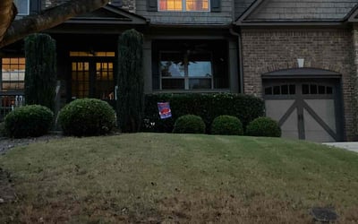 Photo of Ronald S.'s yard after getting landscaping in Kingston, GA