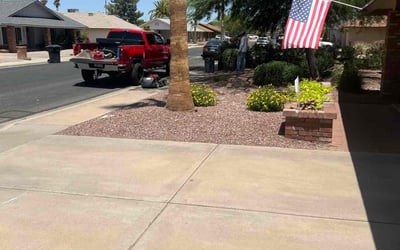 Photo of Robert S.'s yard after getting landscaping in Mesa, AZ