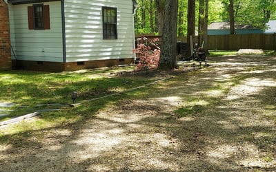Photo of Latoya P.'s yard after getting landscaping in West Point, VA