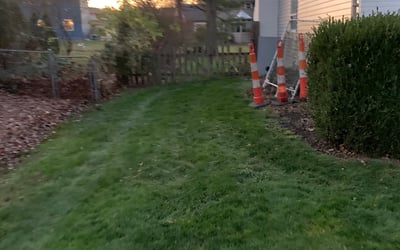 Photo of Jessica N.'s yard after getting landscaping in Mount Perry, OH