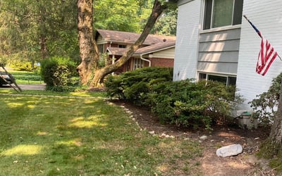 Photo of Jonathan D.'s yard after getting landscaping in Nanjemoy, MD