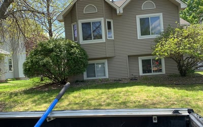 Photo of Josh M.'s yard after getting landscaping in Montrose, MN