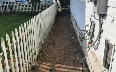 Photo of Kimberly M.'s yard after getting landscaping in Iberia, OH