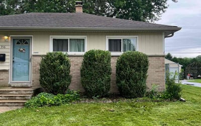 Photo of Karen S.'s yard after getting landscaping in Hartford, WI