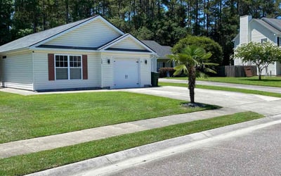 Photo of Daniel F.'s yard after getting landscaping in Mount Pleasant, SC